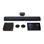 Lenovo ThinkSmart Core + ThinkSmart Controller + ThinkSmart Bar 180 + Satellite Microphone + ThinkSmart Cam video conferencing system Ethernet LAN