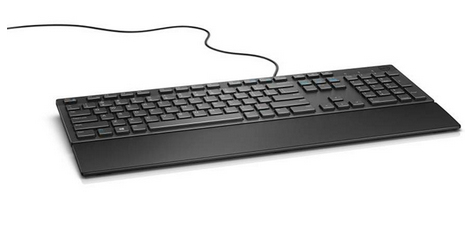 Image of DELL KB216 keyboard QWERTY Danish Black