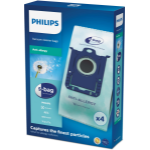 Philips s-bag 4 stofzuigerzakken, stofzuigerzakken