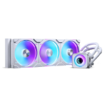 Phanteks Glacier One 420 D30 X2 Processor All-in-one liquid cooler 14 cm White 2 pc(s)