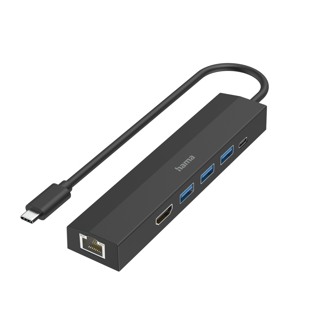 Photos - Card Reader / USB Hub Hama 00200144 interface hub USB 3.2 Gen 1  Type-C 5000 Mbit (3.1 Gen 1)