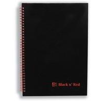 Image of Black n' Red BLACK N RED HB WIRE RULE NTBK A5 PK5