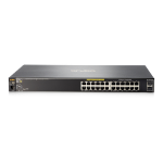 HPE Aruba 2530 24 PoE+ Managed L2 Fast Ethernet (10/100) Power over Ethernet (PoE) 1U