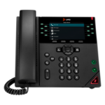 HP Poly VVX 450 12-Line IP Phone and PoE-enabled