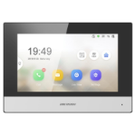 Hikvision DS-KH6320-WTE1 video intercom system 17.8 cm (7") Black, Silver