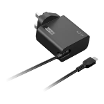 Lenovo 65W USB-C Wall Adapter UK power adapter/inverter Indoor Black