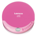 Lenco CD-011 Portable CD player Pink