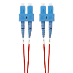 4Cabling 1m SC-SC OS1 / OS2 Singlemode Fibre Optic Cable: Red