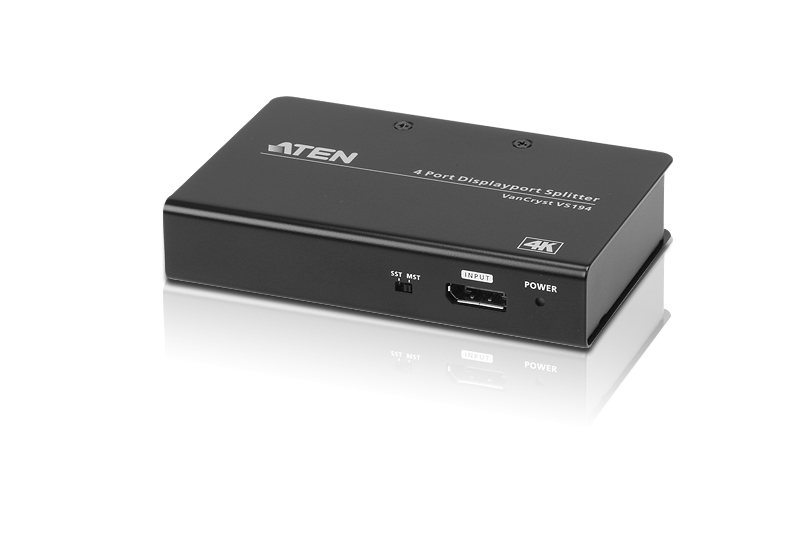 Image of ATEN VS194-AT-E video splitter DisplayPort 4x DisplayPort