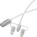 Verbatim Essentials 3-in-1 Sync & Charge Cable