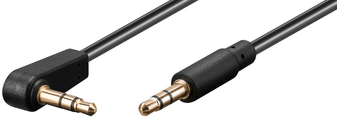 Microconnect Black Audll05a Audio Cable 0.5 M 3.5Mm