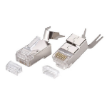 Cablenet Cat6a RJ45 FTP Crimp Plug Large 8mm OD (PK10) - Need Tool 87-2810