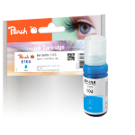 Peach PI200-798 inktcartridge 1 stuk(s) Compatibel Normaal rendement Cyaan