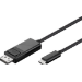 Microconnect USB3.1CDPB2 video cable adapter 2 m USB Type-C DisplayPort Black