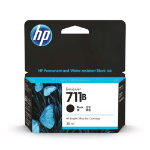 HP 711B 38ML MATTE BLACK INK CARTRIDGE - T100 / T120 / T125 / T130 / T520 / T530