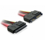 DeLOCK 0.5m SATA cable Red