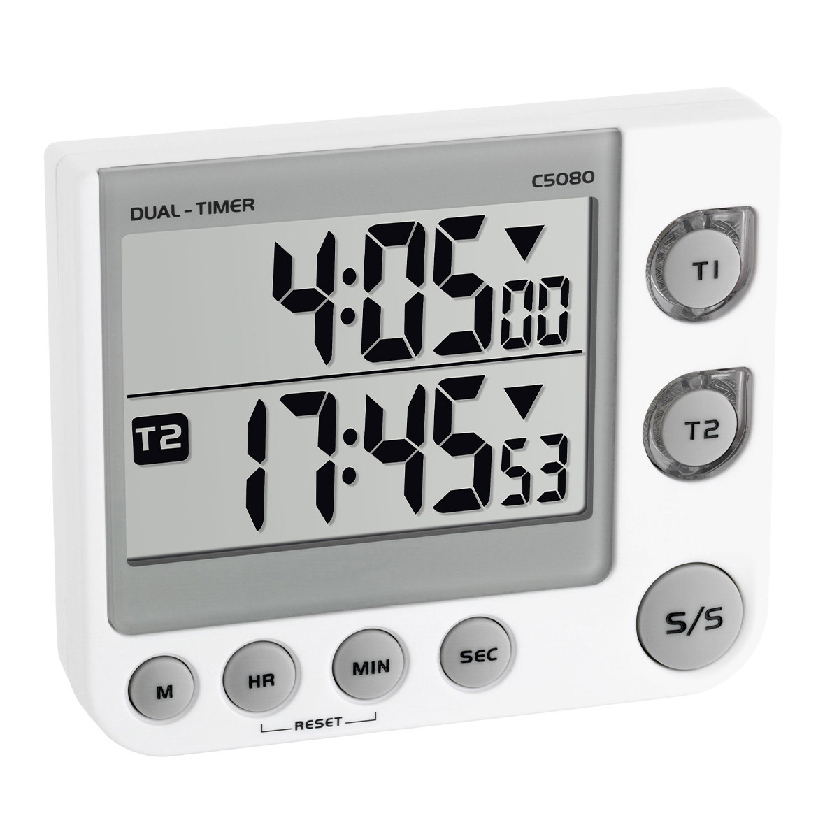 Image of TFA-Dostmann 38.2025 - Digital kitchen timer - White - 5999 min -...