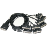 Digi 76000523 serial cable Black 8xDB-25M