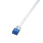 LogiLink 10m Cat6 U/UTP RJ45 networking cable White U/UTP (UTP) Flat
