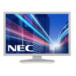 NEC MultiSync PA242W 61.2 cm (24.1") 1920 x 1200 pixels LED White