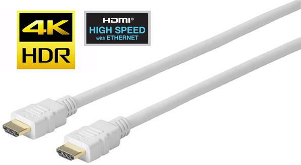 Image of Vivolink Pro HDMI Cable White 10m Ultra Flexible
