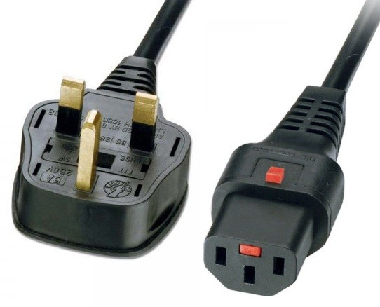 Microconnect PC935 power cable Black 1 m C13 coupler BS 1363