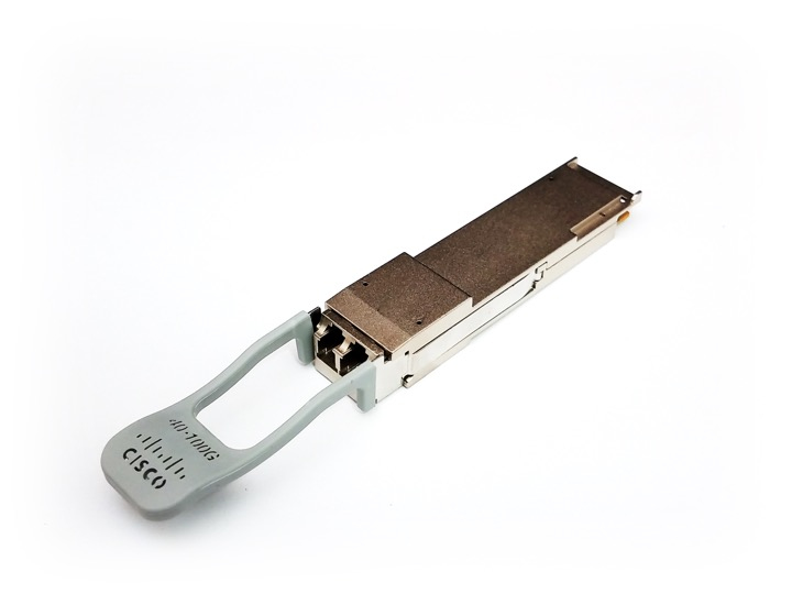 Image of Cisco QSFP-40/100-SRBD= network transceiver module Fiber optic...