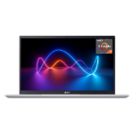 Acer Swift 3 SF314-43-R71A AMD Ryzen™ 5 5700U Laptop 35.6 cm (14") Full HD 16 GB LPDDR4x-SDRAM 1.02 TB SSD Wi-Fi 6 (802.11ax) Windows 10 Home Silver