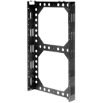 RackSolutions 2URACK-116 rack cabinet 2U Wall mounted rack Black
