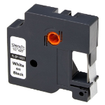 G&G Image 15573/5D45021-TD DirectLabel-etikettes white on black 12mm x 7m (replaces Dymo S0720610) for Dymo D1 6-12mm/19mm/24mm/9-12mm/9-19mm
