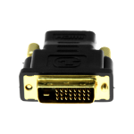 Rocstor Y10C126-B1 cable gender changer DVI-D HDMI Black