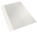 Esselte 28345 report cover Metal, Plastic Transparent, White