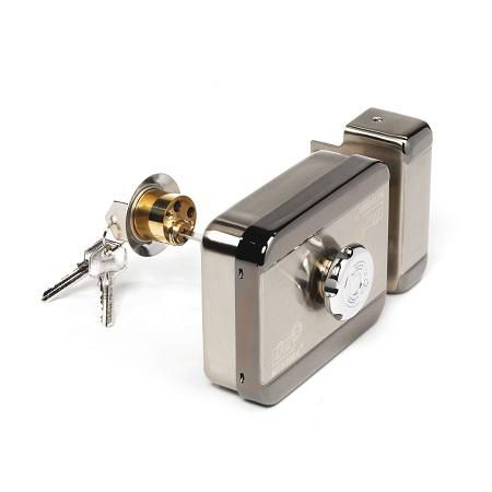 Motorised electric deadbolt  with manual override thumbnail