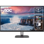 AOC U32V5N 32' 4K 3840 × 2160 VA 300 Cd/m 4ms GtG, VESA x 100.  HDMI 2.0 x 2, DP 1.4 x 2 Office and Business Monitor (LS)