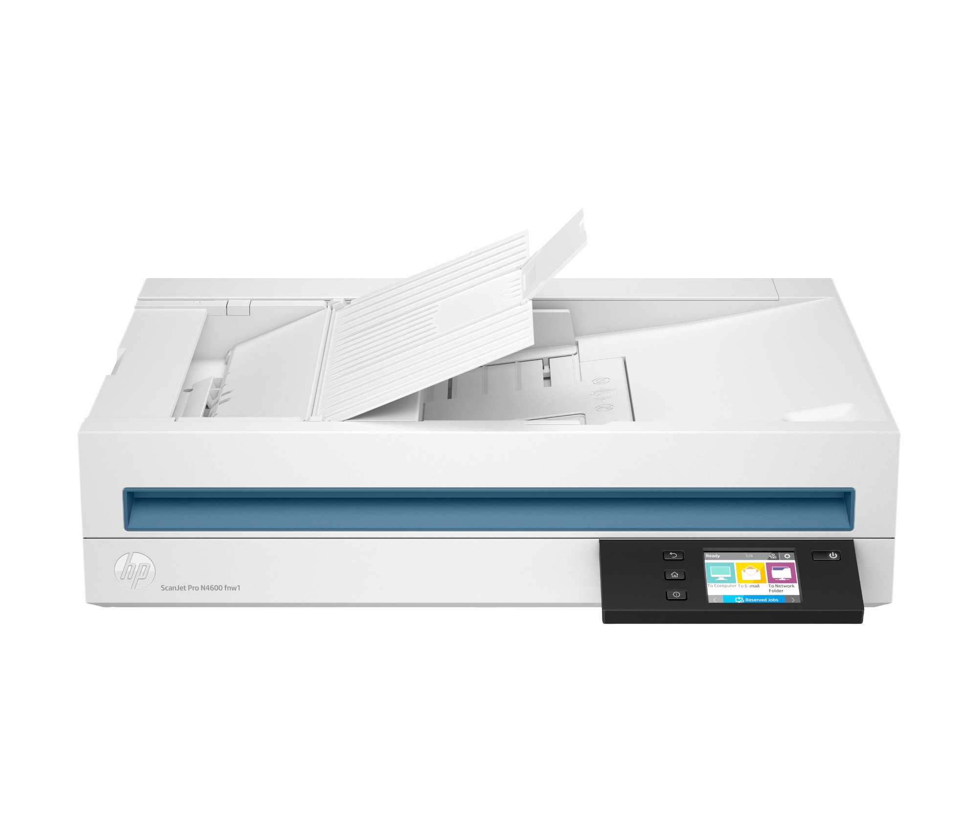 ScanJet Pro N4600 fnw1 Flatbed & ADF scanner 1200 x 1200 DPI A5 Whi