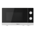 Teka MW FS20 WH Black, White Solo microwave Countertop 20 L 700 W