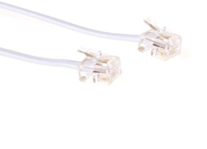 Microconnect MPK182W telephone cable 2 m White