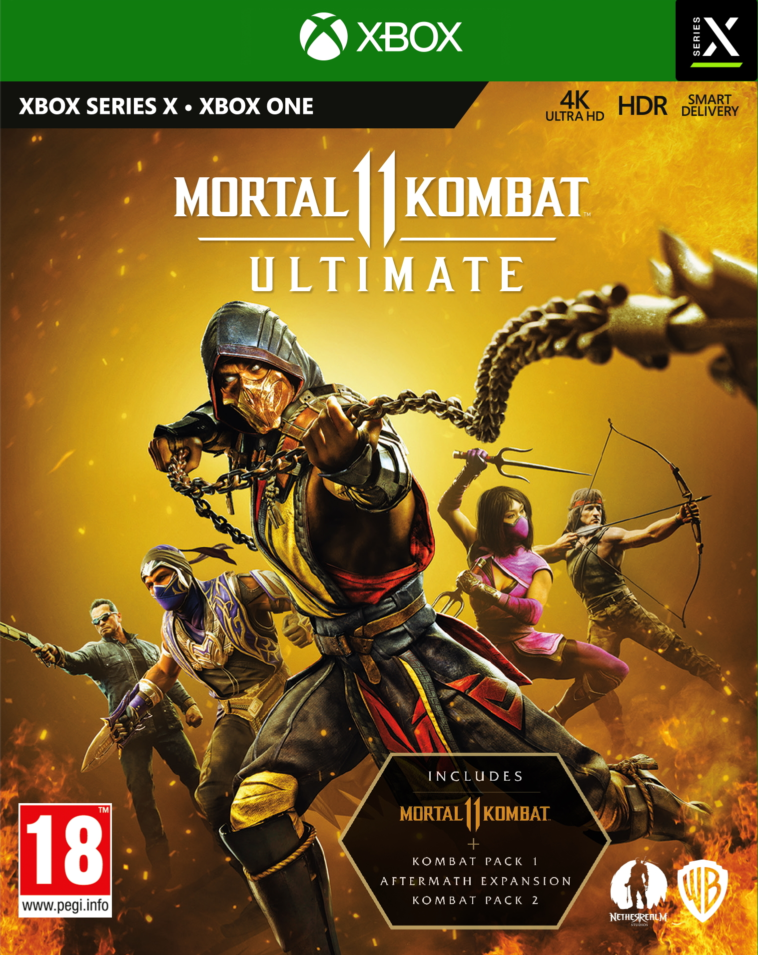 MSREBEWAR23034 MICROSOFT Xbox Series X Mortal Kombat 11 Ultimate Game