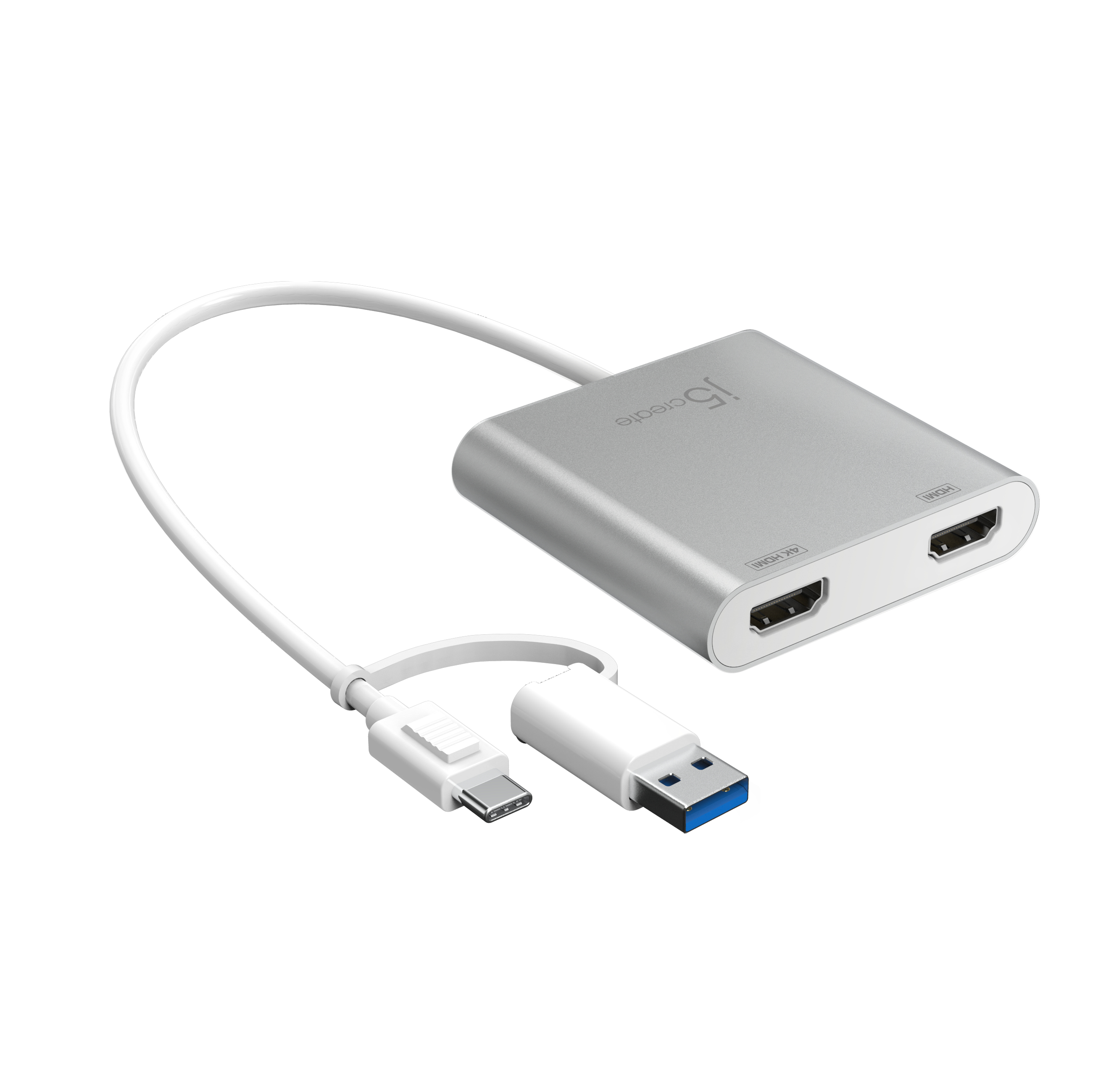 Image of j5create JCA365-N USB-C® to Dual HDMI Multi-Monitor Adapter