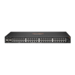 Hewlett Packard Enterprise Aruba 6100 48G 4SFP+ Managed L3 Gigabit Ethernet (10/100/1000) 1U Black