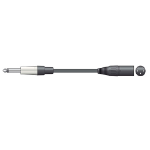 Chord Electronics 190.049UK audio cable 3 m 6.35mm TRS XLR Black
