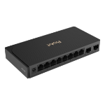 ASUS ProArt Switch PQG-U1080 Unmanaged 2.5G Ethernet (100/1000/2500) Zwart