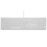 LMP 19089 toetsenbord Kantoor USB AZERTY Arabisch, Frans Zilver