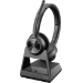 POLY SAVI 7300 Headset Wireless Handheld Office/Call center Black