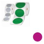 Brother LTZ1L050FPEL self-adhesive label Circle Purple