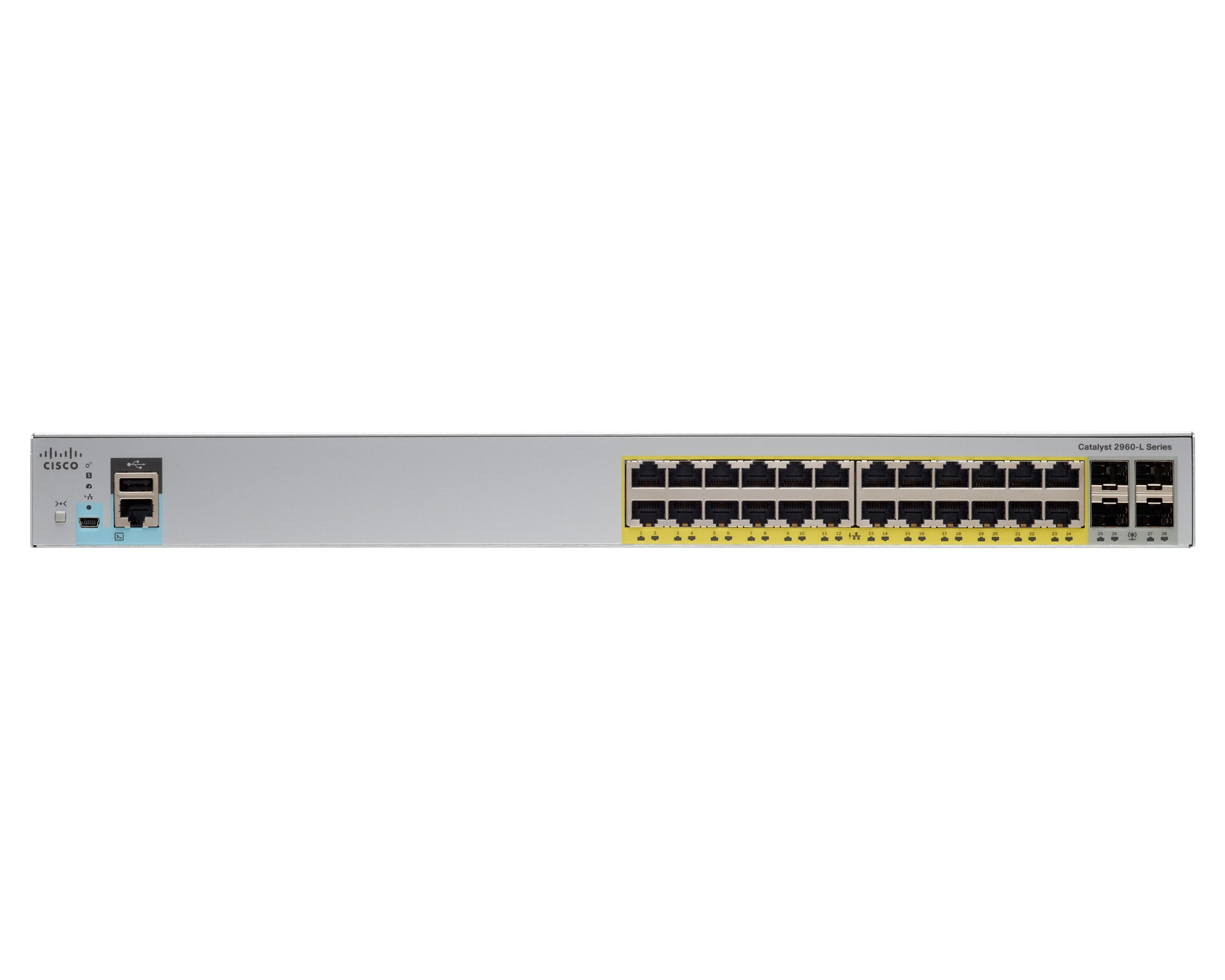 Cisco Catalyst 2960-L Managed L2 Gigabit Ethernet (10/100/1000) Power