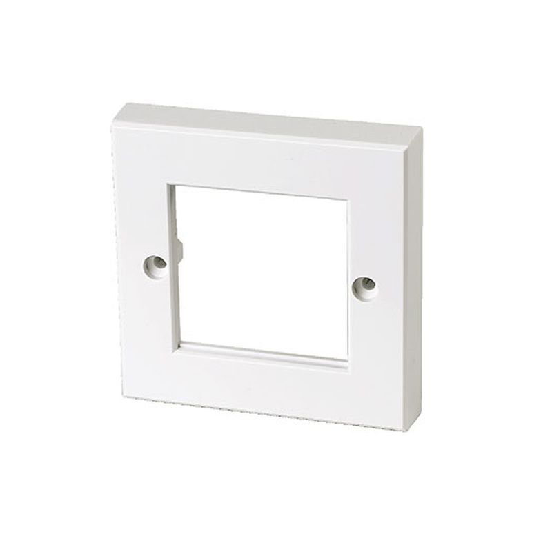 Image of FDL 86x86mm MODULAR FACEPLATE - 1 GANG / 2 MODULE 50x50mm