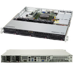 Supermicro SuperServer 5019P-MR Intel® C621 LGA 3647 (Socket P) Rack (1U) Black