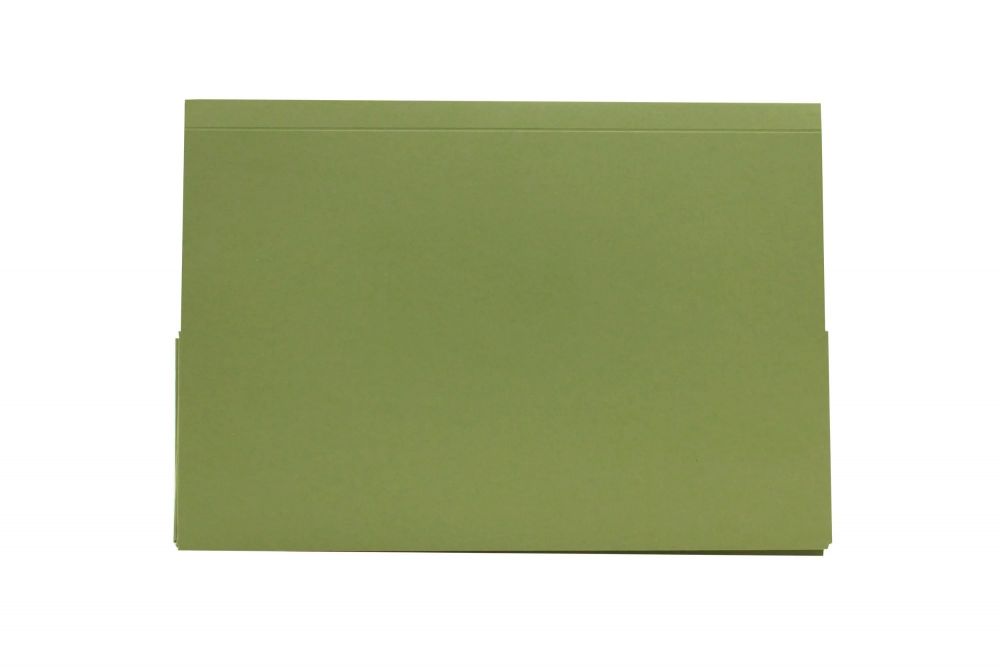 Exacompta Green Guildhall 25Pk Double Pocket Legal Wallet 315Gsm