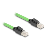 DeLOCK 80890 networking cable Black, Green 2 m Cat6a SF/UTP (S-FTP)